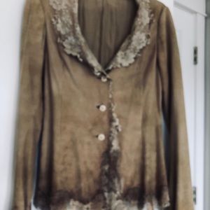 Free people  lamb skin jacket